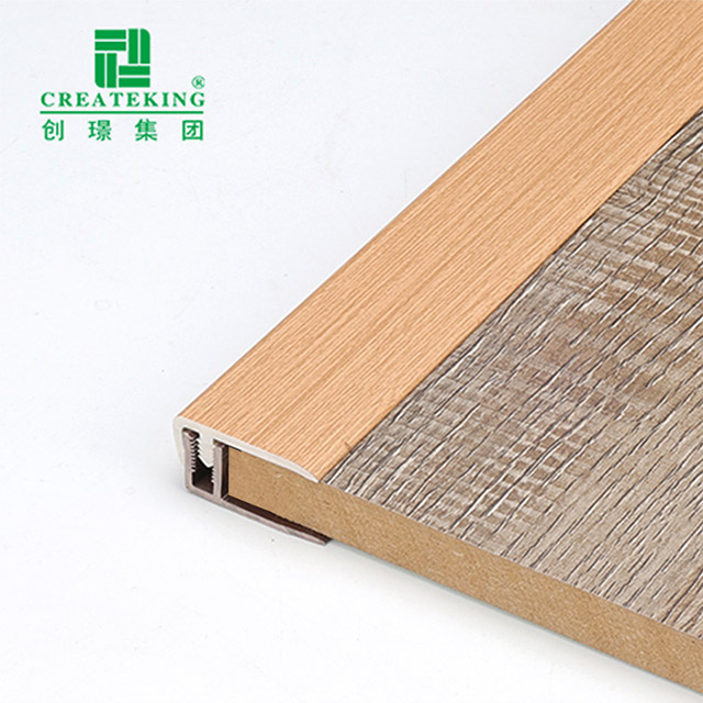 30*10.5mm F-shaped PVC Flooring Edge Trims