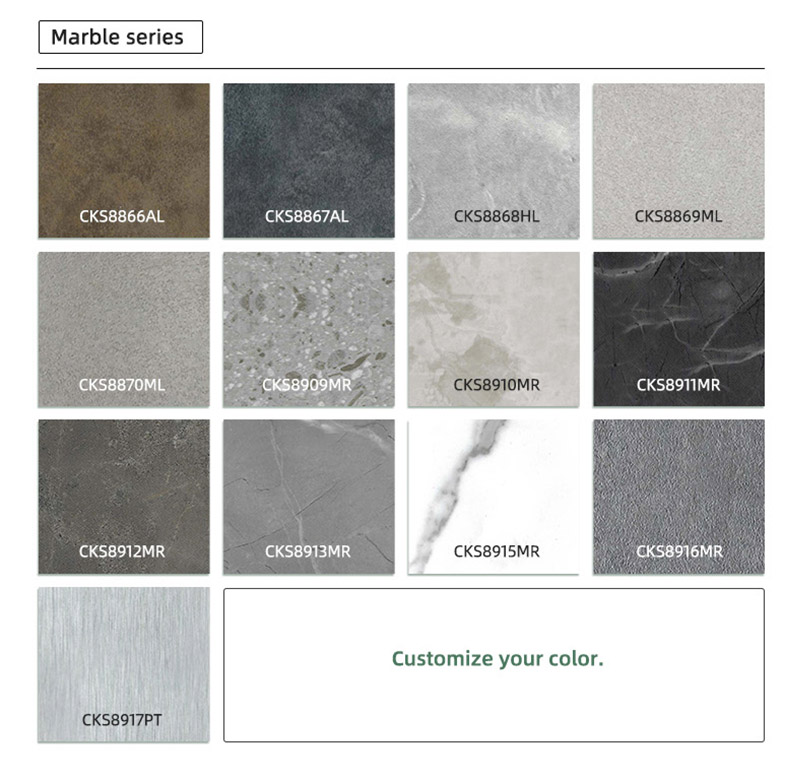 WPC wall panel color options