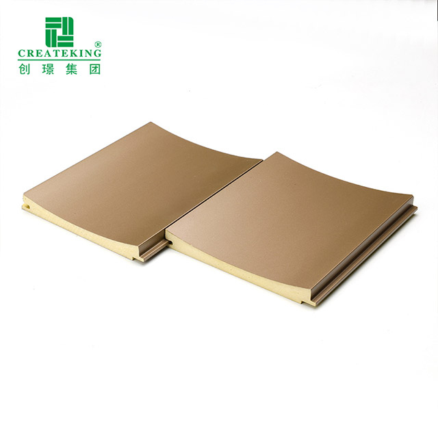128*15mm Wave-shaped Inner Arc Fluted Wall Panels