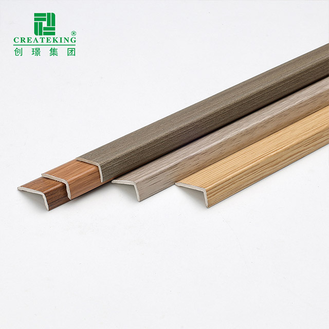 24*10mm PVC L-shaped Laminate Flooring Edge Strips