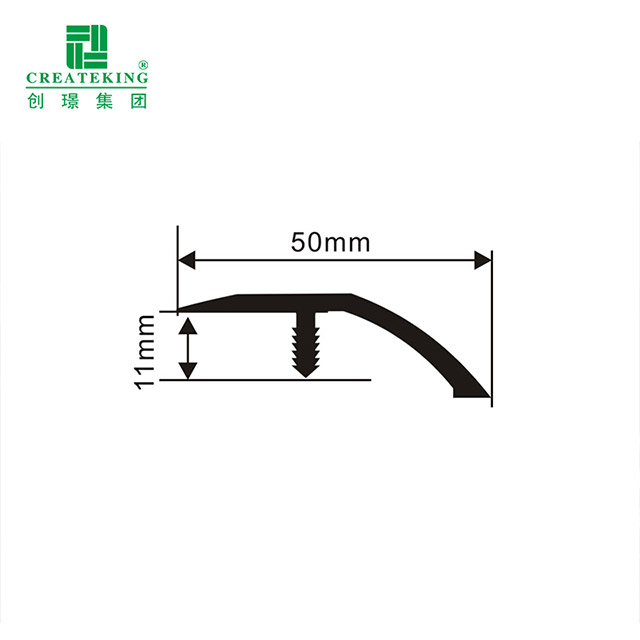 50*11mm PVC Threshold Reducer