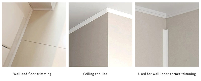 20*20mm PVC Inner Corner Edge Strips