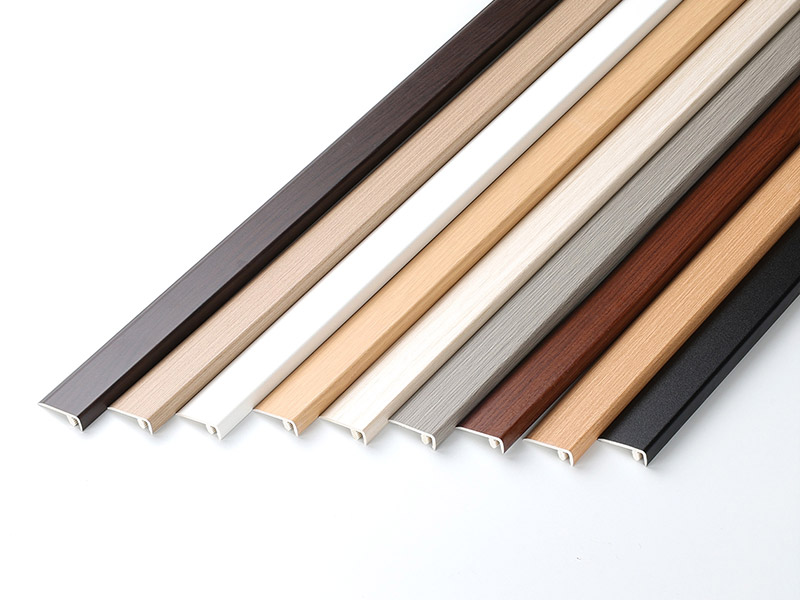 30*10.5mm F-shaped PVC Flooring Edge Trims