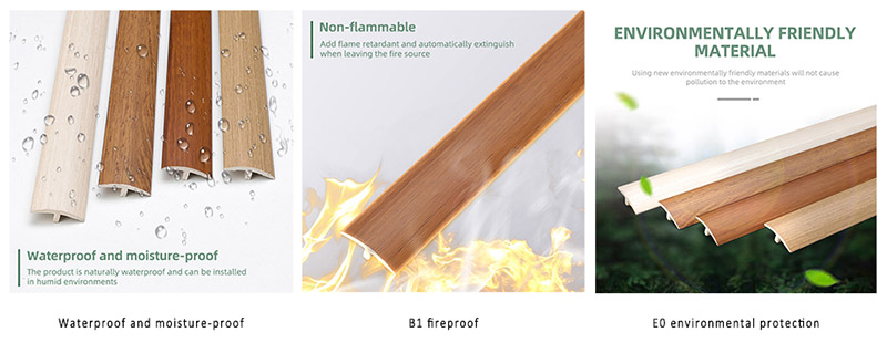 25*4mm T-shaped SPC Floor Transition Strips