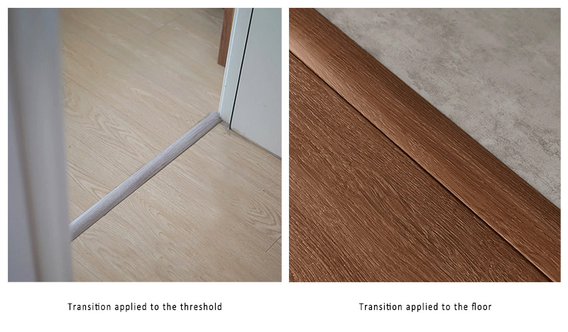 25*4mm T-shaped SPC Floor Transition Strips