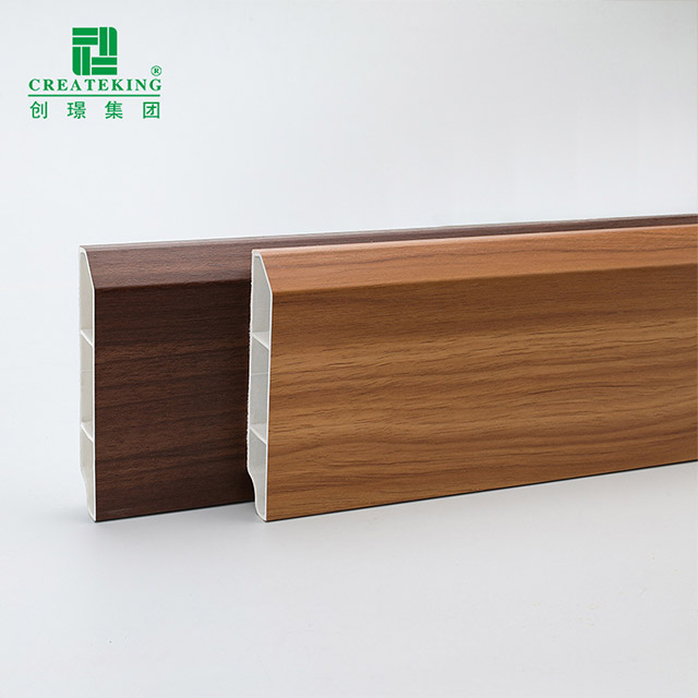 99*19mm PVC Hollow Skirting Board