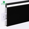80*9mm LED Aluminum Alloy Skirting Board