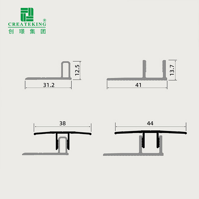 Aluminum T-floor Transition Strip