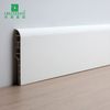 100*15mm PVC Wood Grain Hollow Baseboard