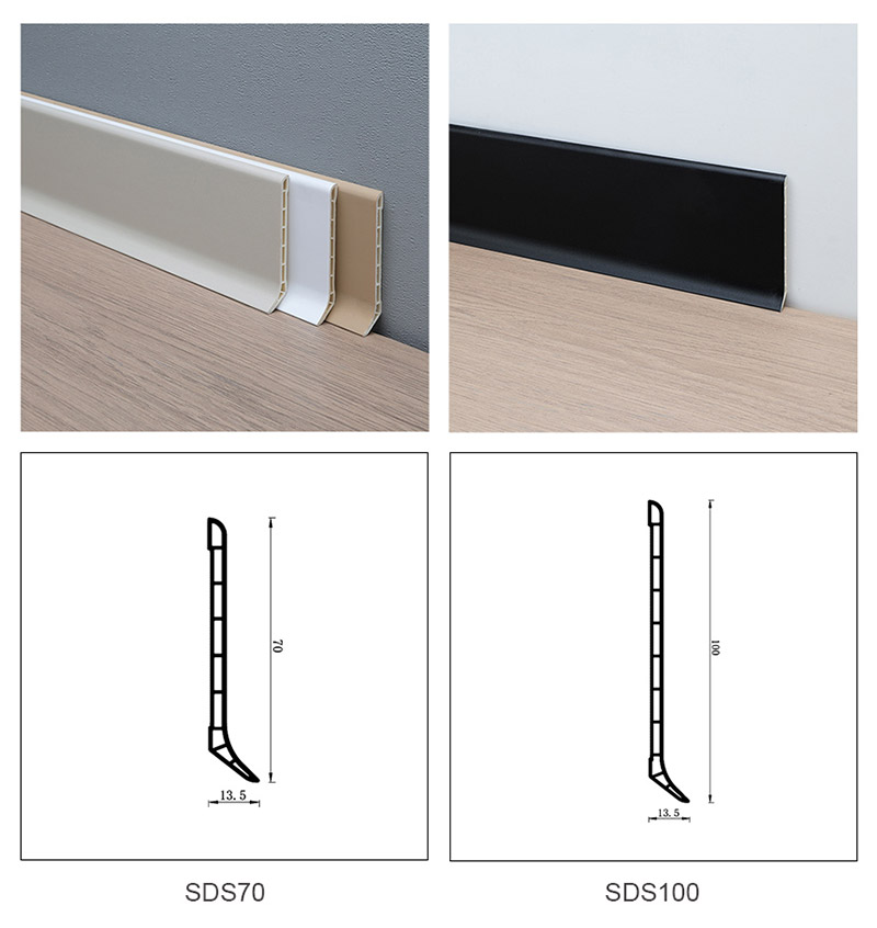 Flexible PVC Skirting Board