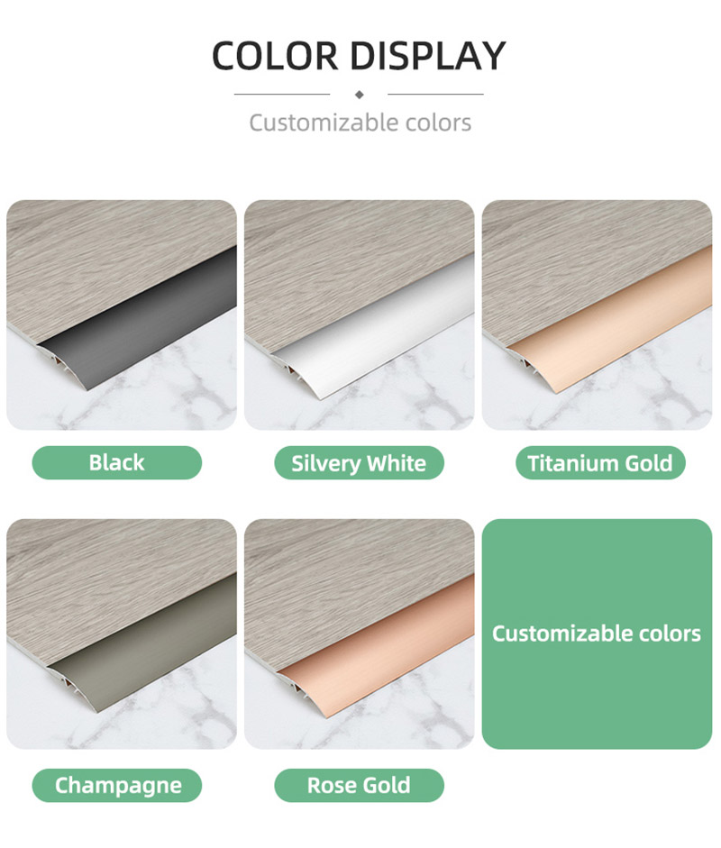 Universal Metal Floor Transition Strip