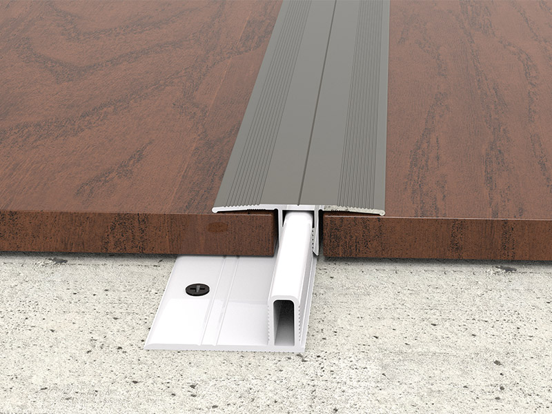 Screw-on Aluminum Floor Transition Profile