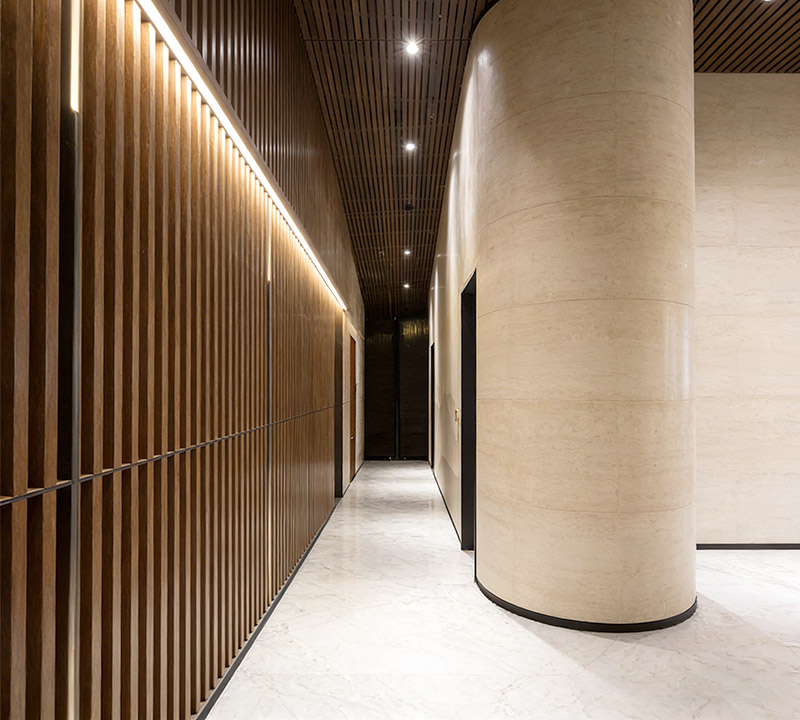 Corridor wall decoration