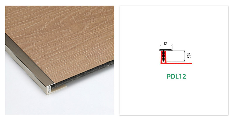 Aluminum Offset T Molding Slide Out Box Trim