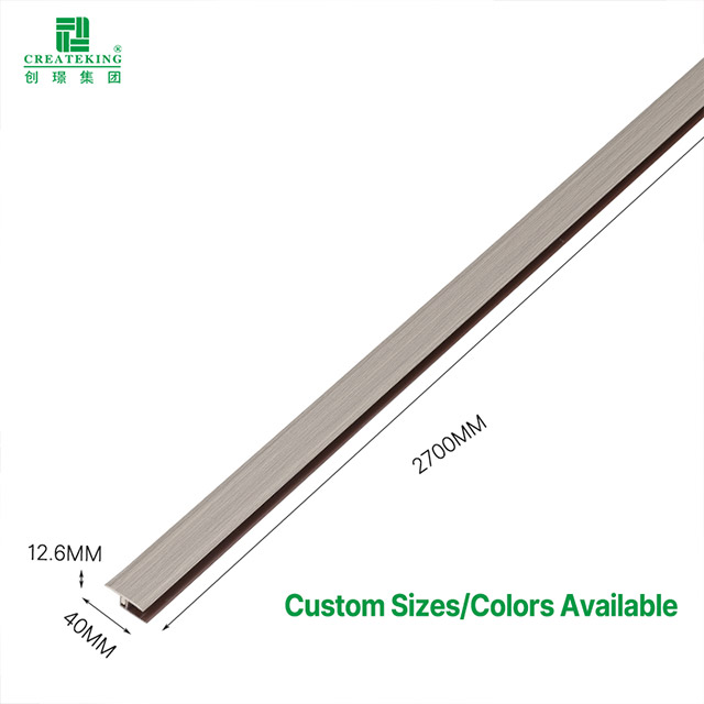 40*12.6mm PVC T-shaped Floor Edge Strips
