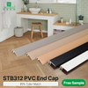30*10.5mm F-shaped PVC Flooring Edge Trims