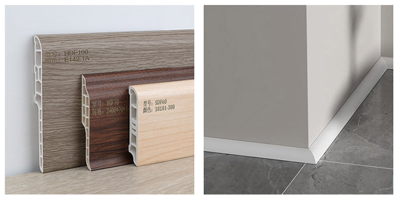 Baseboards, Quarter Round, or L-Shape Trim