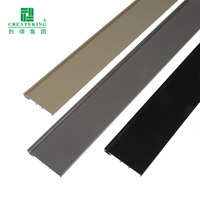 Aluminium Skirting Board With Led Strip Light