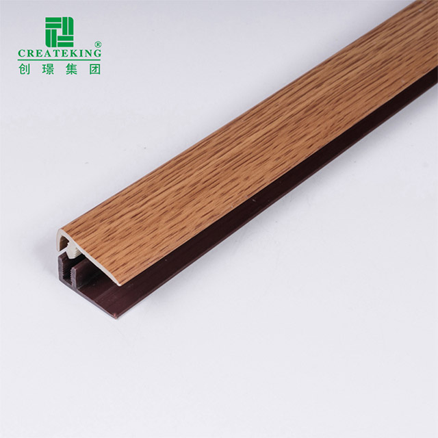 30*10.5mm F-shaped PVC Flooring Edge Trims