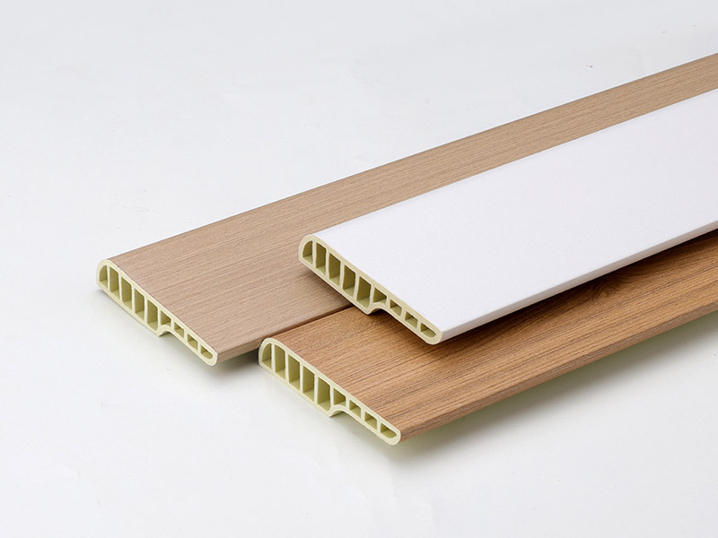 75*15mm PVC Pencil Round Skirting Board