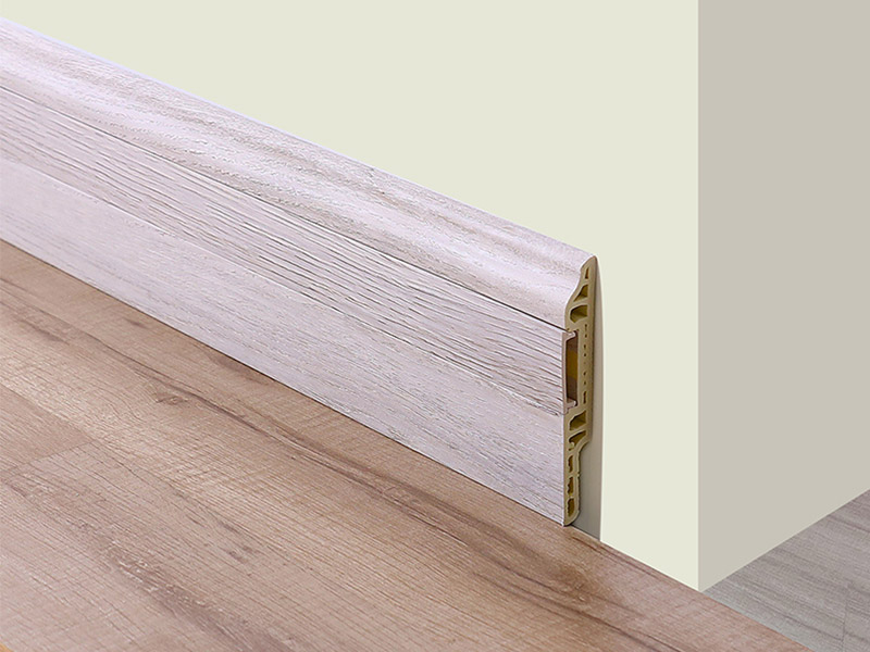 100*14mm PVC Hidden Nail Skirting Board