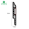 100*14mm PVC Hidden Nail Skirting Board