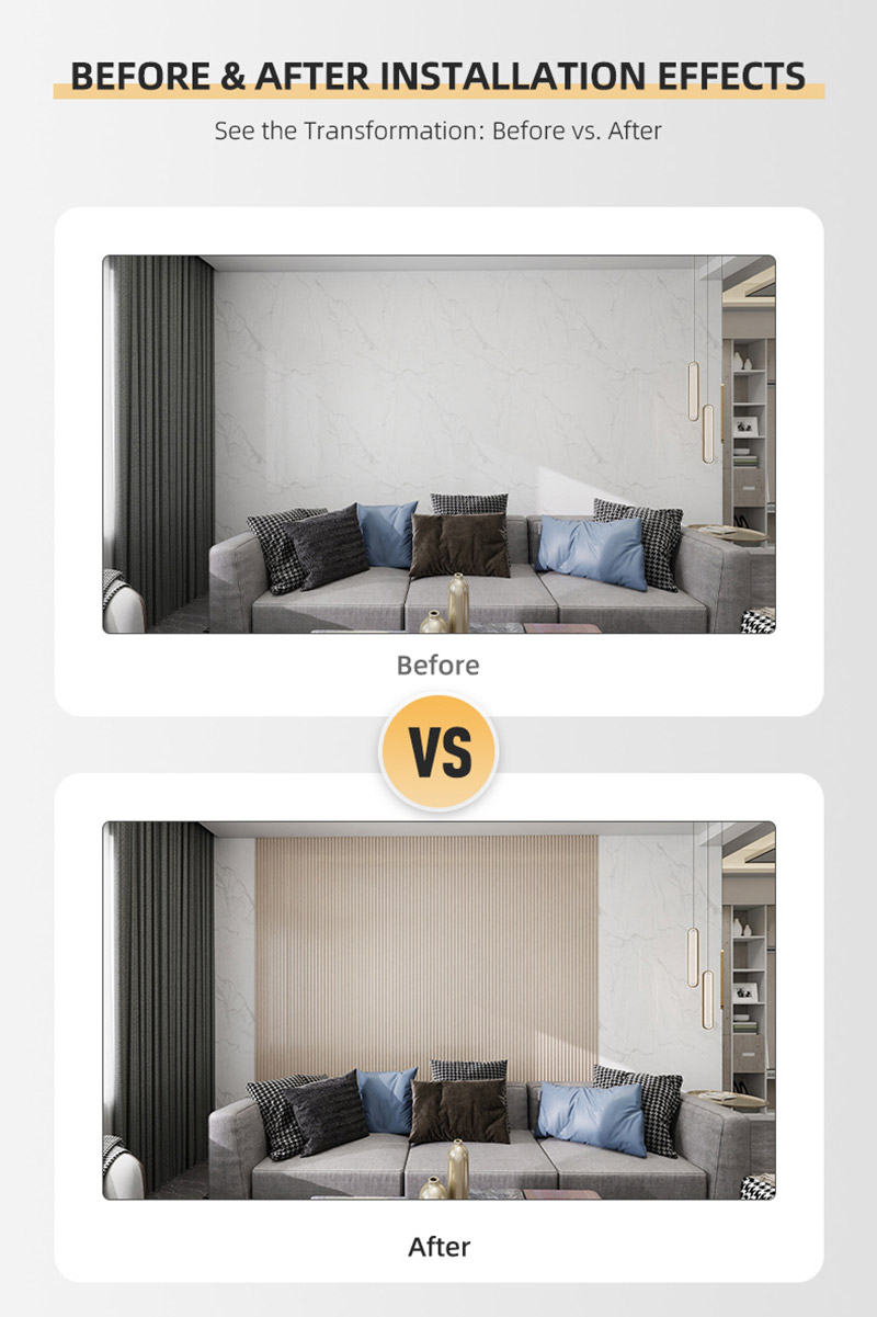 105.5*8.5mm Solid Half-round Wall Panel