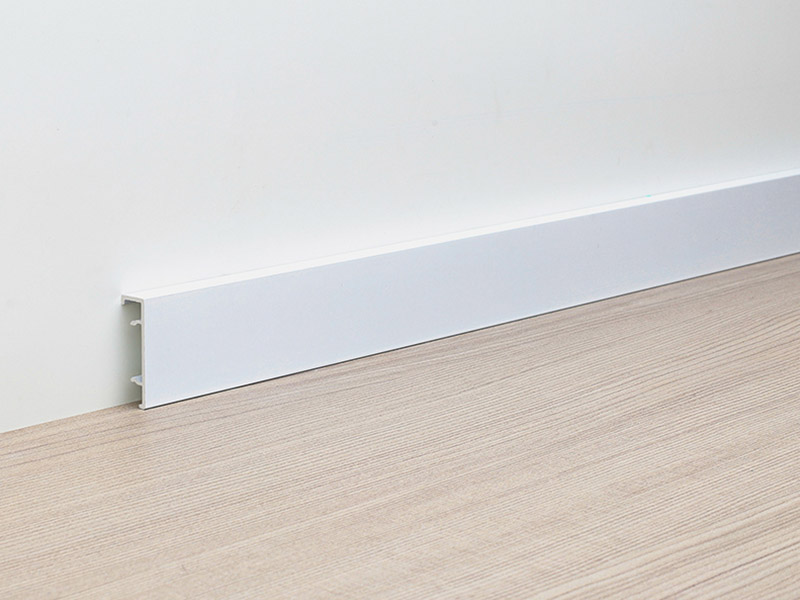 30*9mm Aluminum Alloy Clip-on Skirting Board