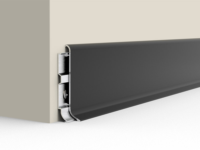 60*14.6mm Aluminum Alloy Skirting Board