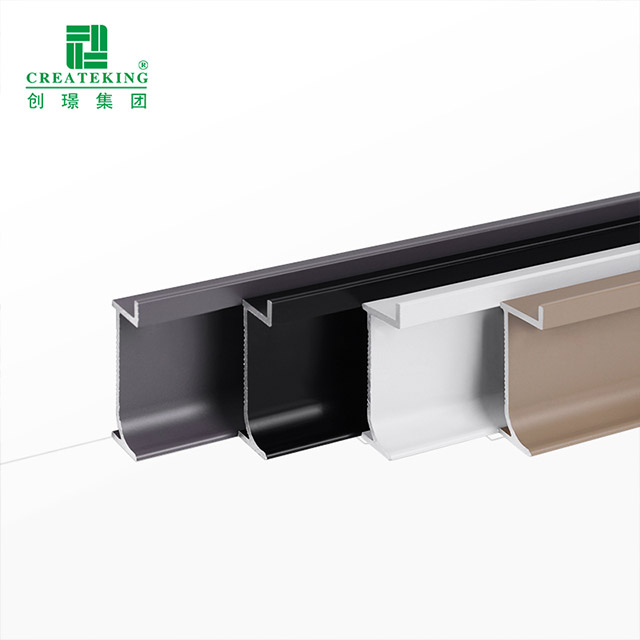 Black Aluminium Skirting