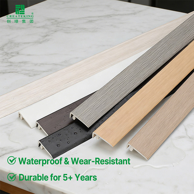 30*10.5mm F-shaped PVC Flooring Edge Trims