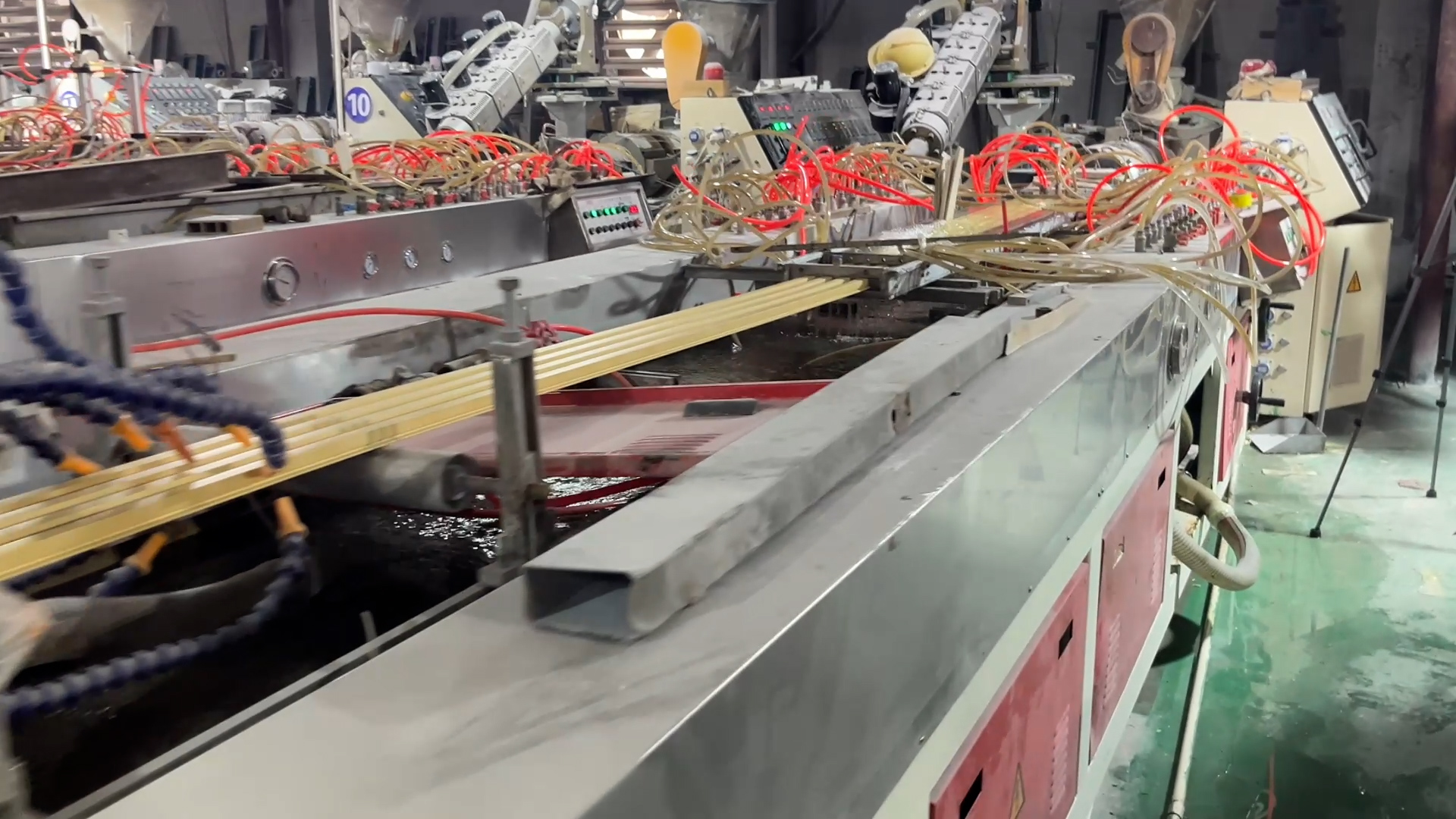 How are WPC wall panels manufactured?