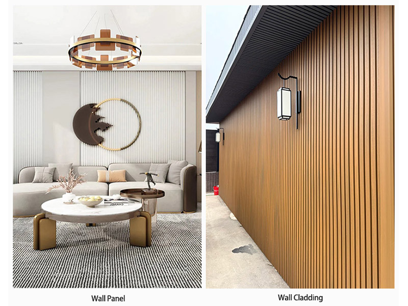 wall cladding and wall panel
