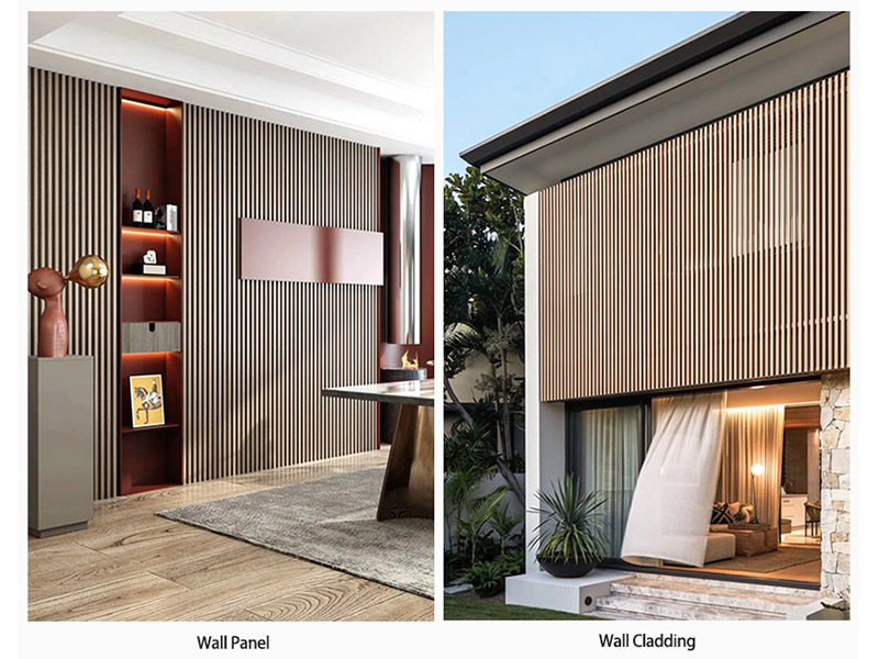 wall cladding and wall panel