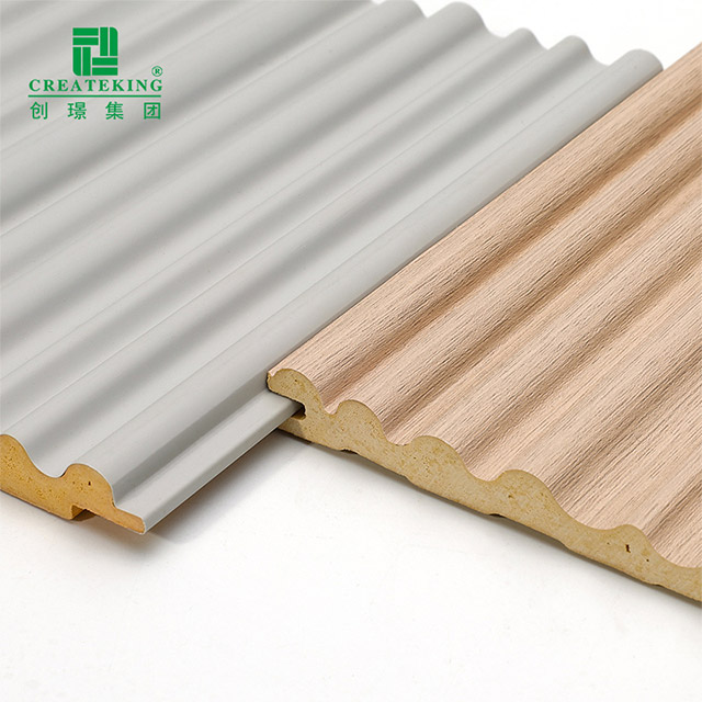 159*11mm Solid Wood Wave Shape Grille