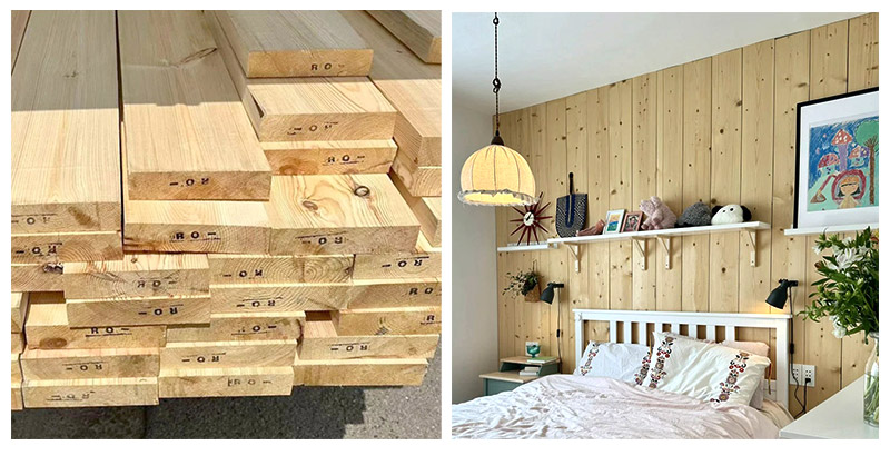 Pine Paneling
