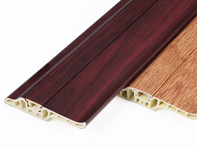 68*17mm PVC Lamb's Tongue Skirting Board