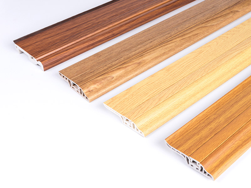 70*13.5mm PVC Lambs Tongue Skirting Board