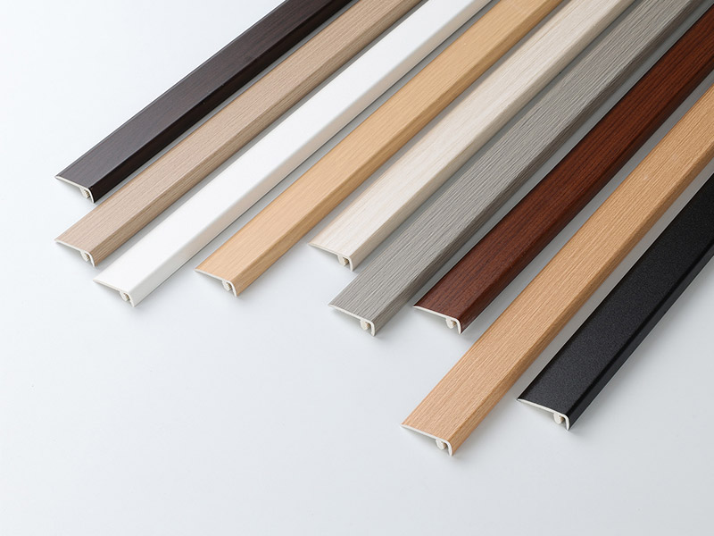 30*10.5mm F-shaped PVC Flooring Edge Trims