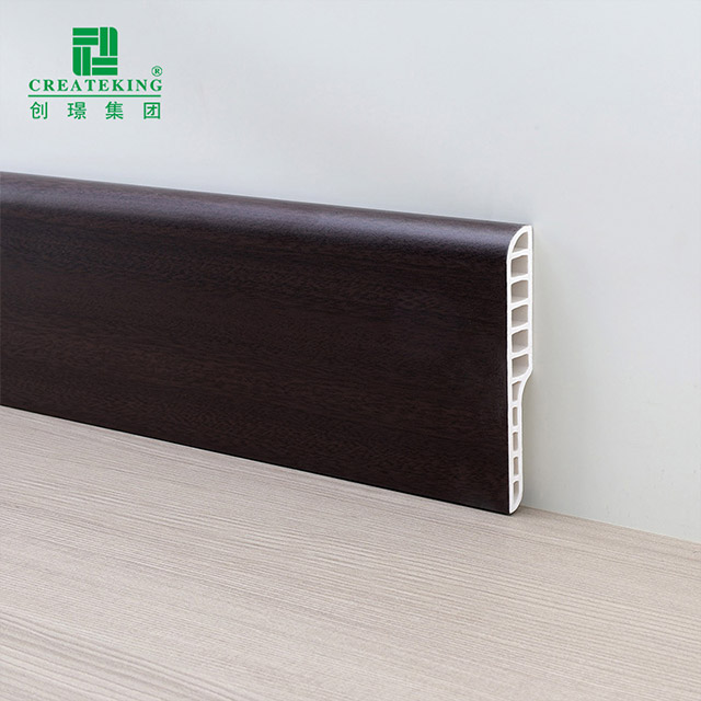 95*15mm PVC Pencil Round Skirting Board