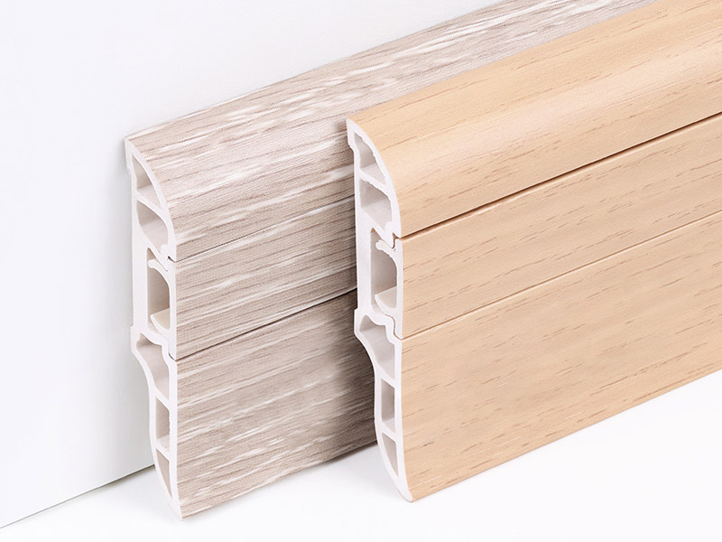 50*12mm PVC Hidden Nail Skirting Board