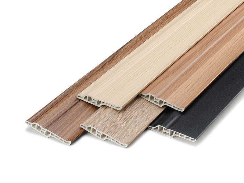70*16mm PVC Multi-cavity Hollow Skirting Board