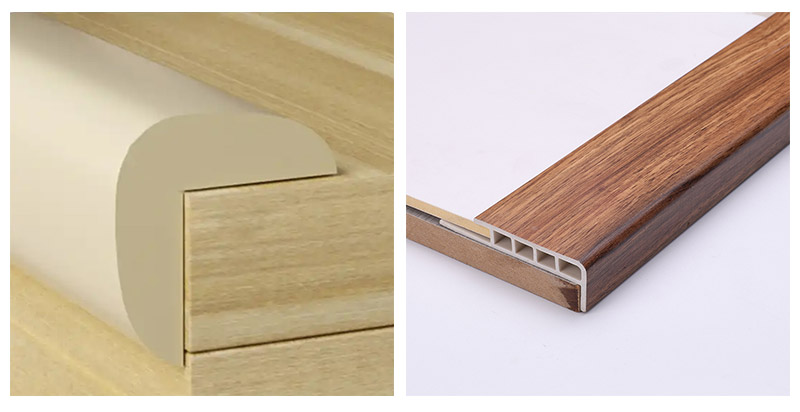 Difference between Bullnose And Stair Nose