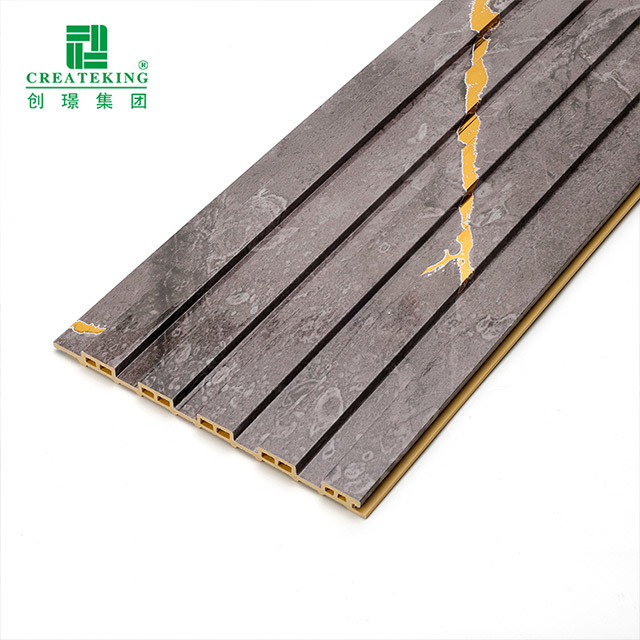155*17mm Waterproof PVC Fluted Hollow Wall Panel