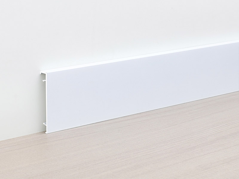 50*9mm Aluminum Alloy Clip-on Skirting Board