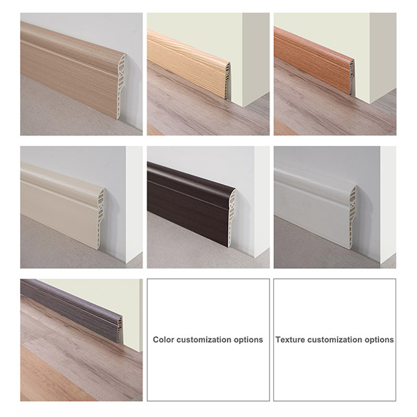 90*17mm PVC Pencil Skirting Board