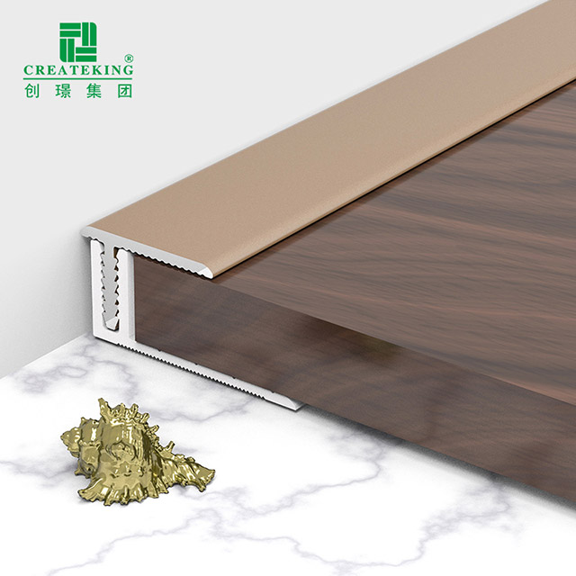 T-shaped Single-sided Aluminum Alloy Floor Edge Trim