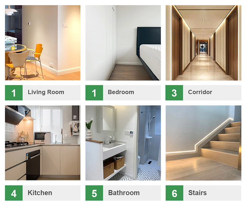 SPC Square Skirting Board