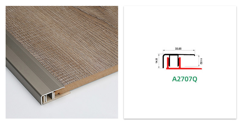 Aluminum End Profile for Laminate Flooring