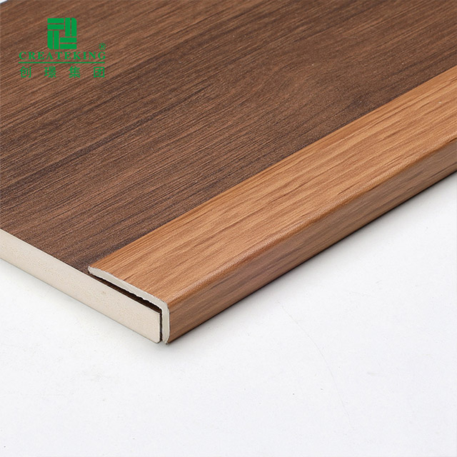 L-shaped Wooden Floor Edging Strips